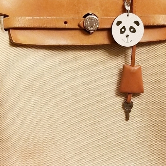 Hermès Epson Panda Key Chain/Purse Charm Authentic - Picture 4 of 8